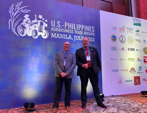 Shane Frederick and Rob Prather represented SSGA at the USDA Philippines Ag Trade Mission.